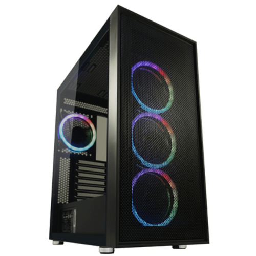 LC-Power Case Gaming 802B 4x 120mm RGB fans Black_Wanderer_X - ATX gaming case slika 1