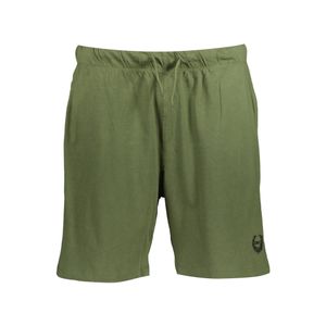 GIAN MARCO VENTURI MEN'S GREEN SHORTS