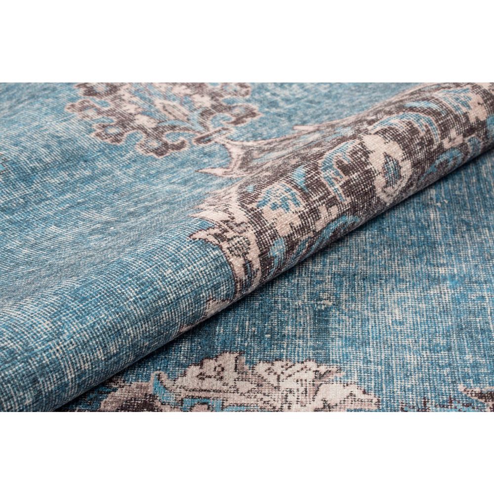 Šareni Tepih Blues Chenille - Plavi AL 201 (140 x 190 cm) slika 6