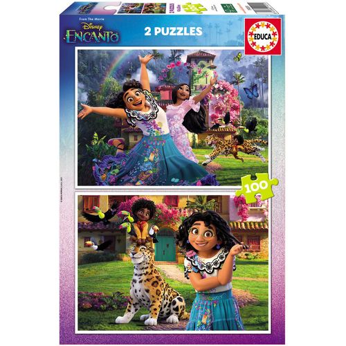 Disney Ecanto puzzle 2x100pcs slika 1