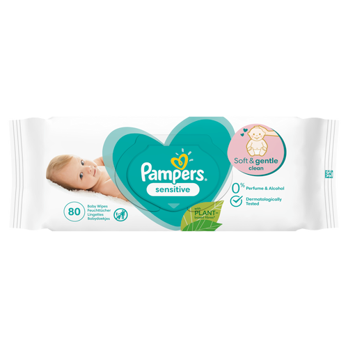 Pampers vlažne maramice Sensitive 80/1 slika 1