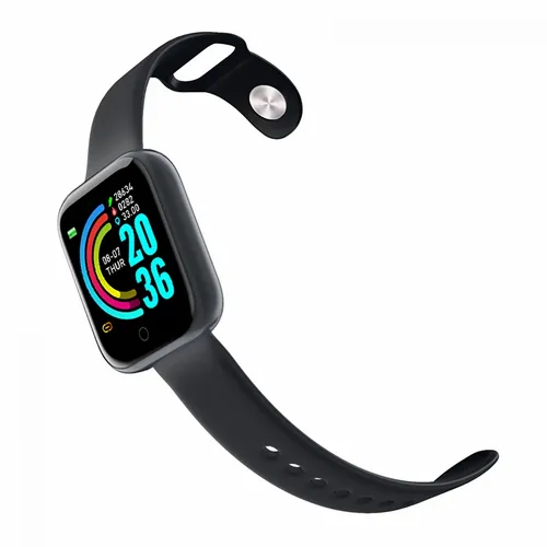 Celly smart band trainerbeat 1.44" crna + ljubičasta narukvica slika 2