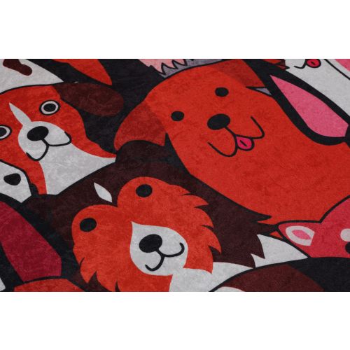 Colourful Cotton Prostirka kupaonska Dogs (140) slika 7