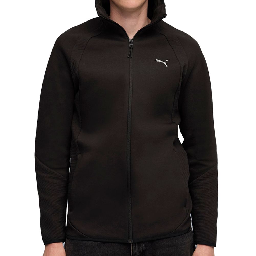 Puma Muški duks na kopčanje sa kapuljačom Evostripe FZ Hoodie DK slika 1