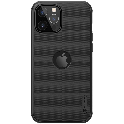 Torbica Nillkin Scrub Pro Magnetic za iPhone 12 Pro Max 6.7 crna (sa otvorom za logo) slika 1