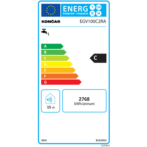 Končar bojler EGV100C2RA slika 3