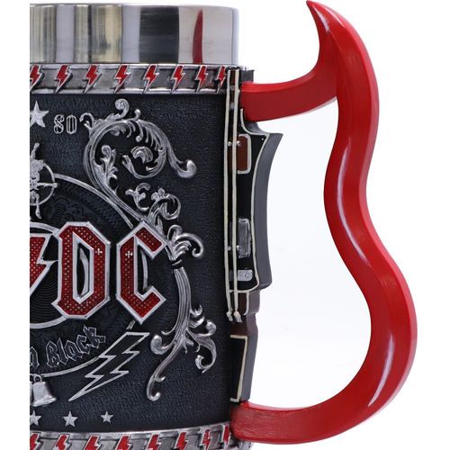 Nemesis Now ACDC Back in Black Tankard 16cm slika 4