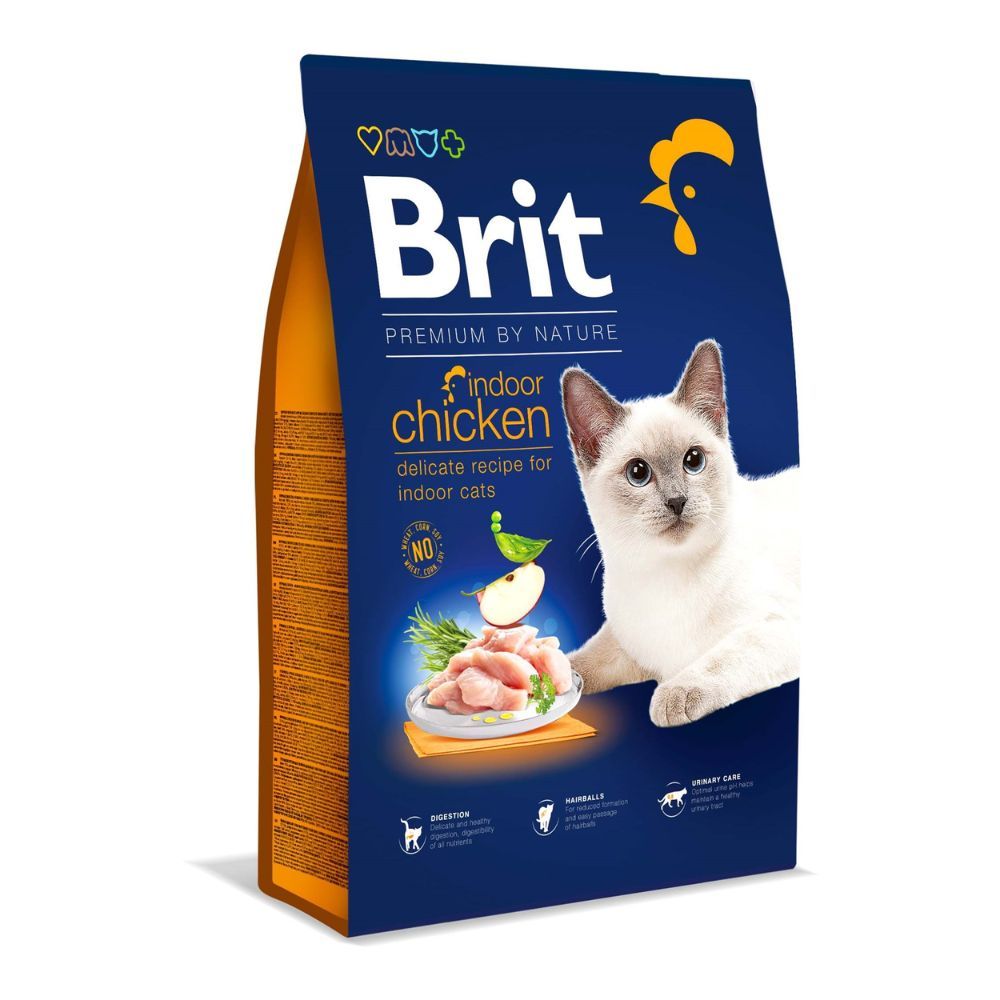 Brit Premium by Nature Indoor Cat piletina slika 1