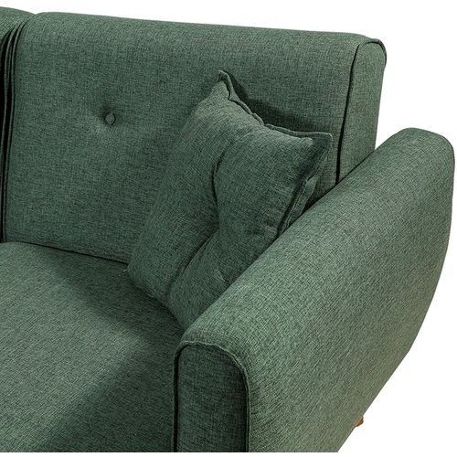 Atelier Del Sofa Kutna garnitura, Aria Corner - Green slika 6