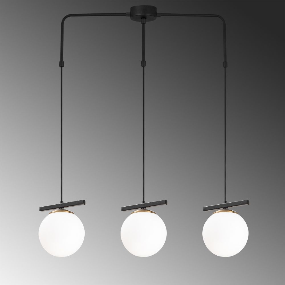 Luster Üzüm - 6281 Bijelo-Crni slika 4