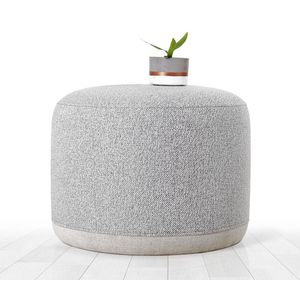 Cedre - Svijetlo Sivi Pouf