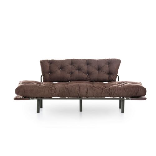 Atelier Del Sofa Trosjed na razvlačenje, Smeđa, Nitta Triple - Brown slika 5