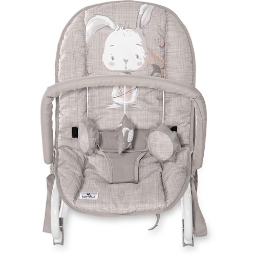 LORELLI  ELIZA Njihalica za Bebe Beige Daisy (0+mj/do 9kg) slika 3