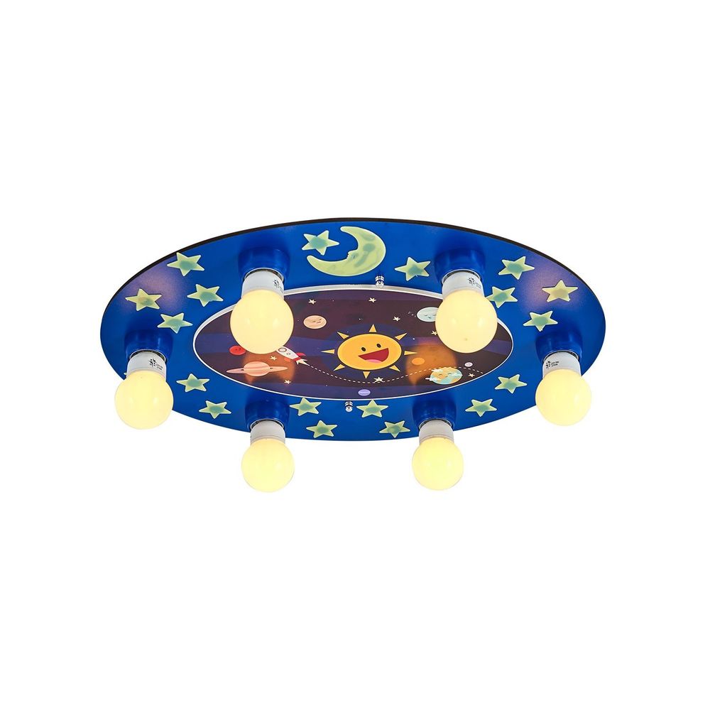 Luster L1539 - Plavi Drveni Luster slika 2