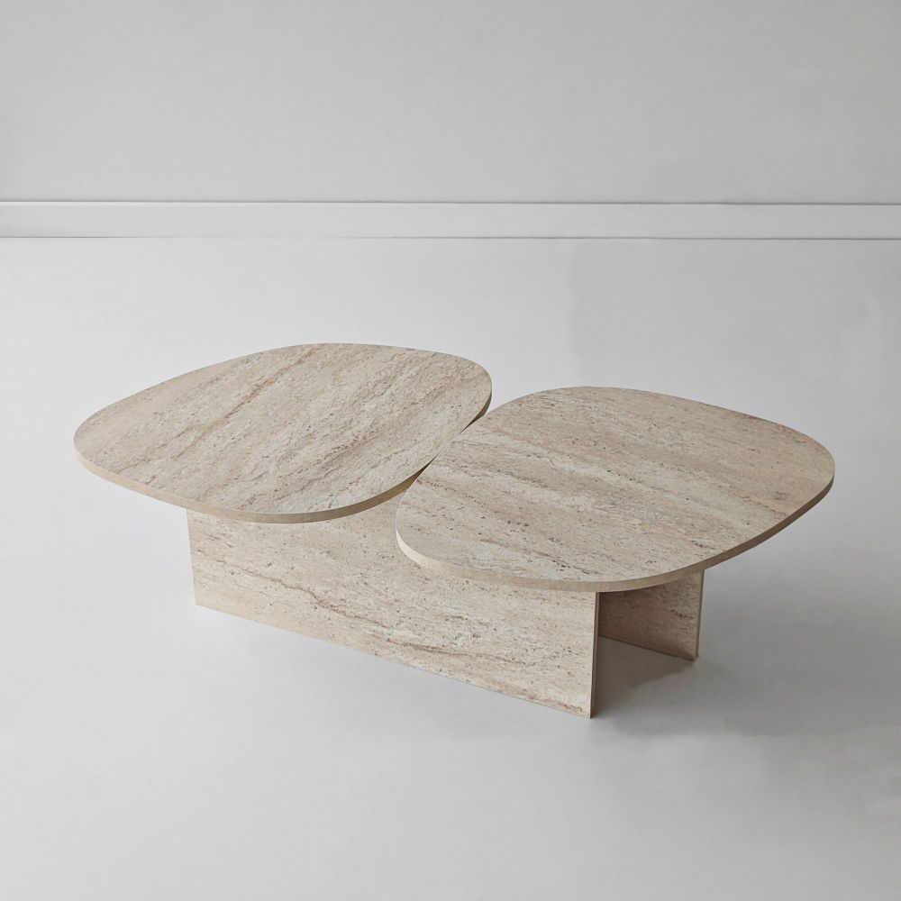 Stol za kafu Stones – boja: travertin slika 8