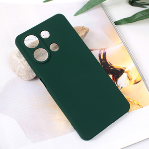 Torbica Teracell Soft Velvet za Xiaomi Redmi Note 13 4G (EU) tamno zelena