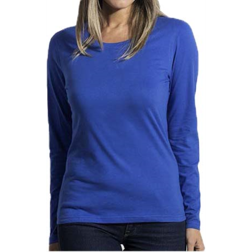 Majica Lady Fit Dugi Rukav R. Plava 180G slika 1