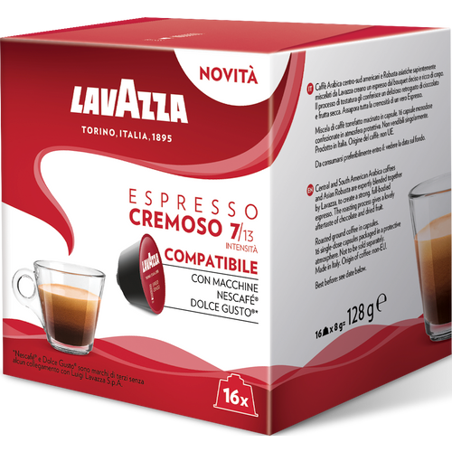 Lavazza Dolce Gusto kompatibilne kapsule Cremoso 128g, 16 kapsula slika 2