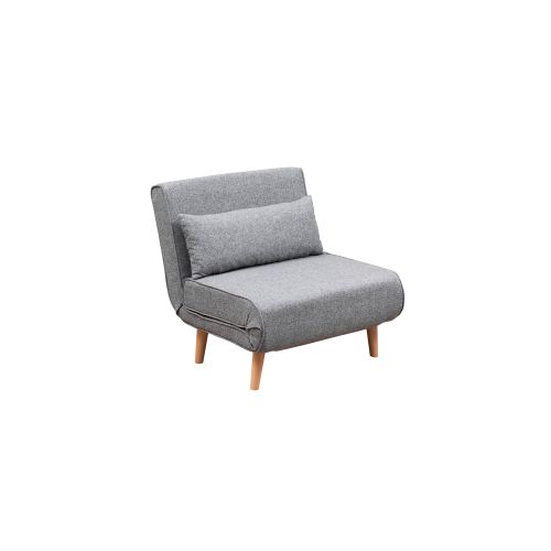 Atelier Del Sofa Fotelja na razvlačenje, Svijetlo siva, Folde Single - Light Grey slika 7