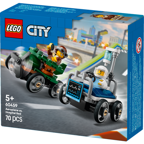 LEGO® CITY 60459 Utrka avion vs. bolnički krevet slika 3