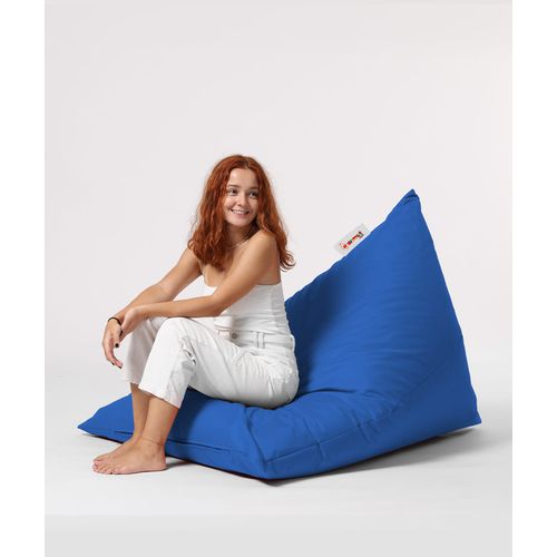 Atelier Del Sofa Vreća za sjedenje, Pyramid Big Bed Pouf - Blue slika 8