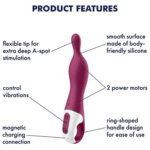 Satisfyer A-Mazing 1 A-Spot Vibrator slika 18