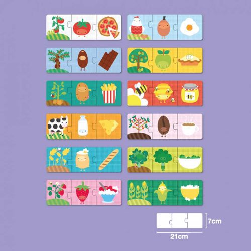 APLI Puzzle The Origin Of Food 14360 slika 2