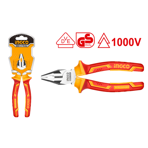 INGCO Izolovana kombinovana klešta HICP28208 slika 1