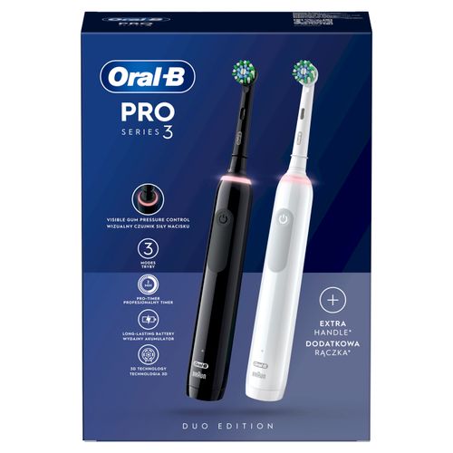 Oral-B Električna Zubna Četkica PRO3 3900 duopack slika 3