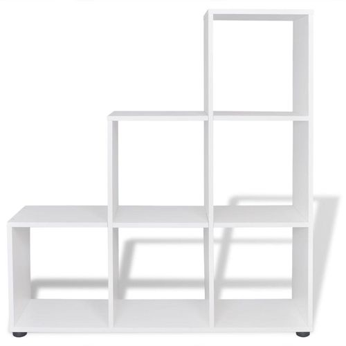 242552 Staircase Bookcase/Display Shelf 107 cm White slika 5