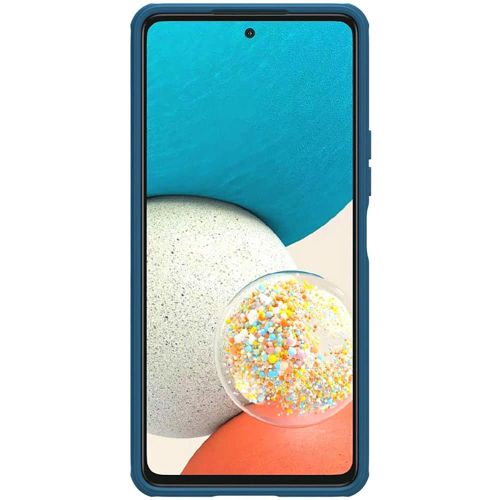 Nillkin Super Frosted Shield Pro izdržljiva maska za Samsung Galaxy A53 5G plava slika 3