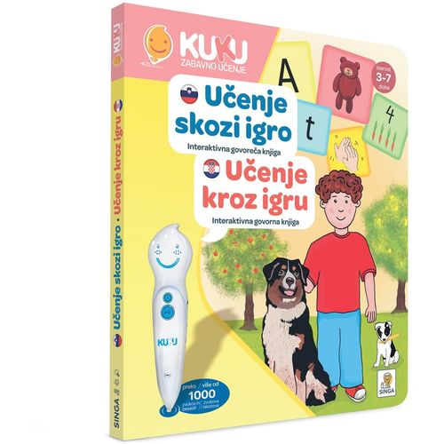 Interaktivna knjiga Kuku - Učenje kroz igru (bez olovke)  slika 2