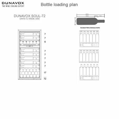 DVS-44.120DB DUNAVOX vinska vitrina slika 5