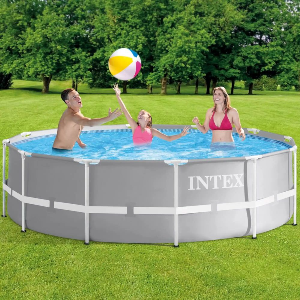 Intex bazen sa metalnom konstrukcijom  366 x 99 cm (+ pumpa) Prism Frame Premium , model 26716 slika 2