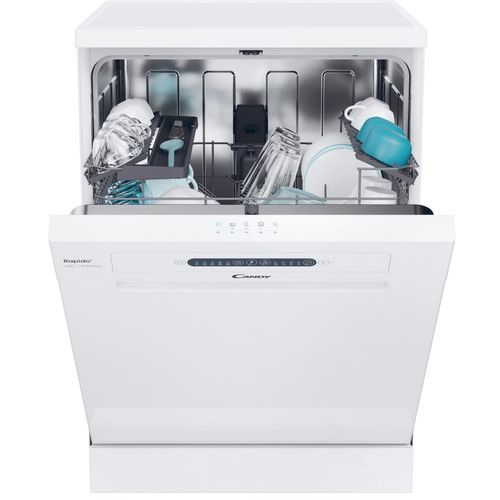 Candy CF3C9E0W Mašina za pranje sudova 13 kompleta, Speed-drive inverter, 60 cm, Bela   slika 2