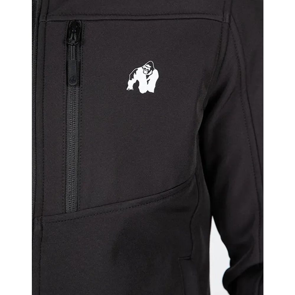 Gorilla Wear Foster Softshell Jakna, Crna slika 5