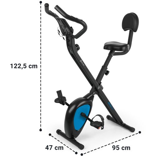 Capital Sports Azura Air sobni bicikl, Crna slika 7