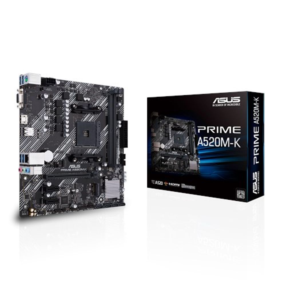ASUS MB PRIME A520M-KAMD A520;AM4;2xDDR4VGA,HDMI;RAID;micro ATX slika 1