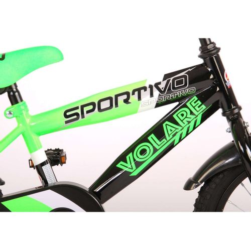 Dječji bicikl Volare Sportivo 16" zeleno/crni slika 7