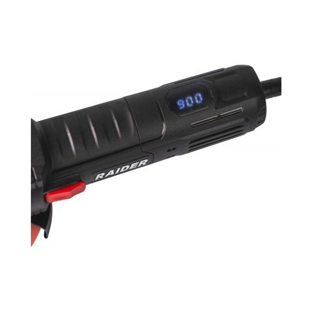 Kutna brusilica 125 mm 900 W LCD 2 diska Crveno kućište RDP-AG79 slika 5
