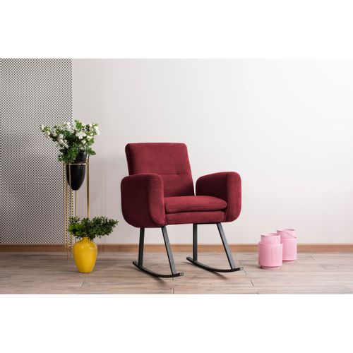 Atelier Del Sofa Stolica za ljuljanje, Kesten, Kono - Maroon slika 1