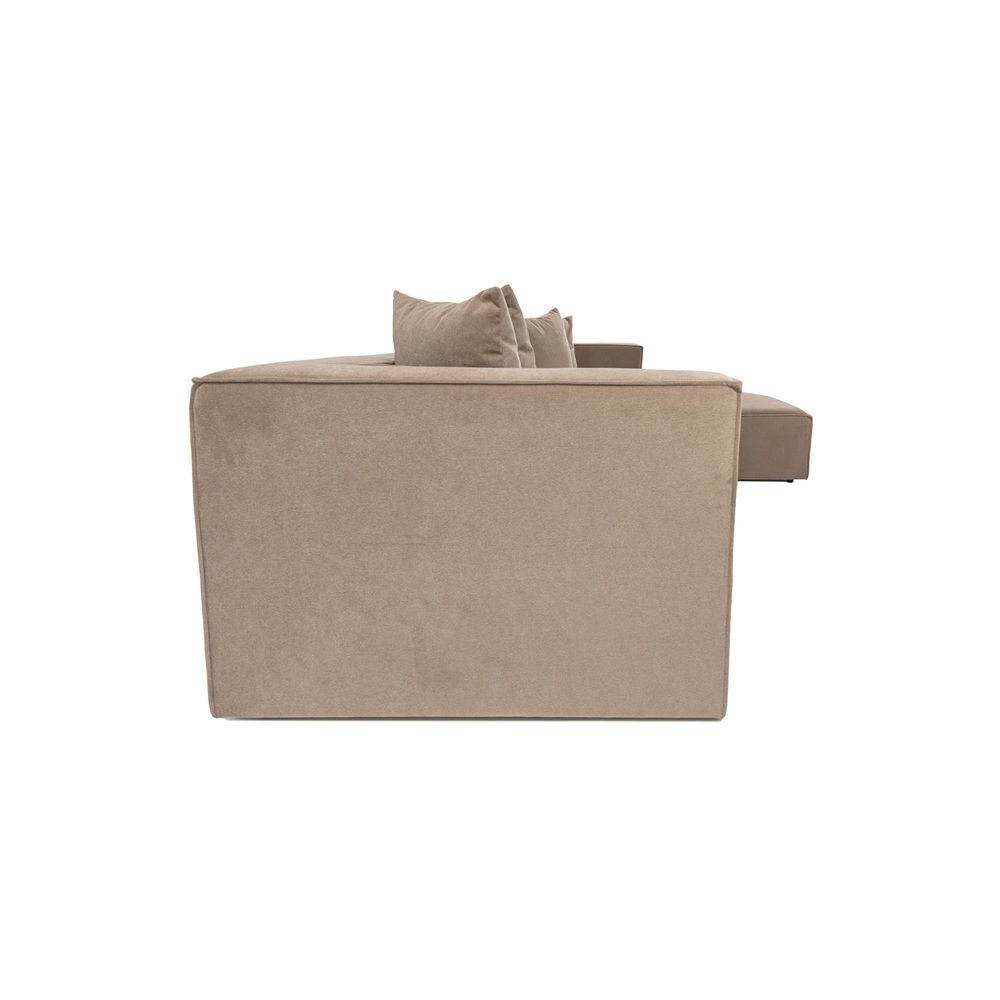 Sora (L1-O1-O1-1R-POUFFE) - Ugao Sofa Cappucino Boje slika 13