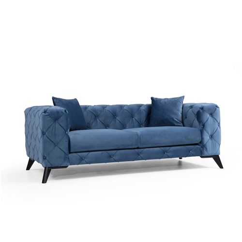 Como 2 Seater - Blue Blue 2-Seat Sofa slika 5