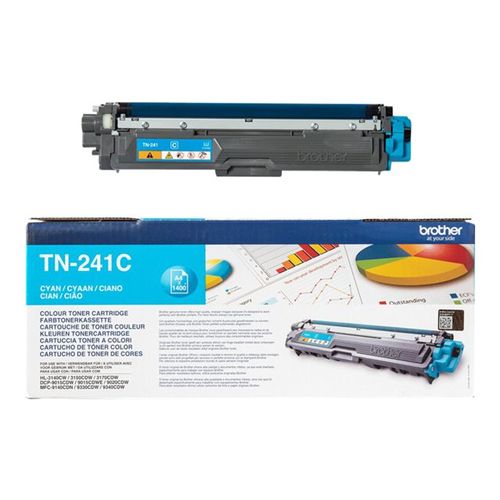 BROTHER TN241C Toner cyan 1400 pages slika 1