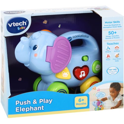 Vtech Push & Explore slonić (na engleskom jeziku) slika 3