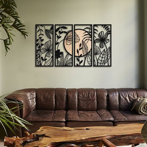 Wallity Ginkgo Wood - APT601MS Black
Beige Decorative Metal Wall Accessory slika 1