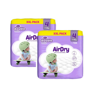 Violeta Pelene Double care  Giga Air Dry 4 Maxi 7-18kg 104kom x 2 kom