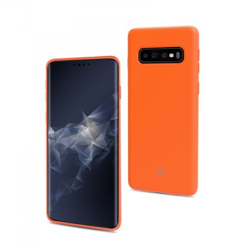 CELLY TPU futrola SHOCK za Samsung S10 u NARANDŽASTOJ boji slika 4