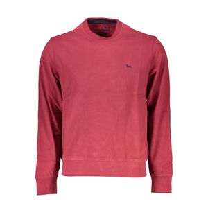 HARMONT &amp; BLAINE MEN'S RED ZIP-OUT SWEATSHIRT