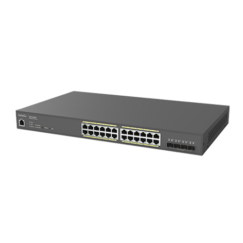 Cloud Managed Switch 24-port GbE PoE.at 410W 4x10Gb SFP+ L2 19i slika 1